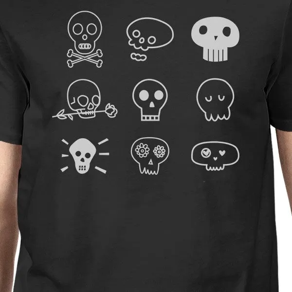 Skulls Mens Black Shirt