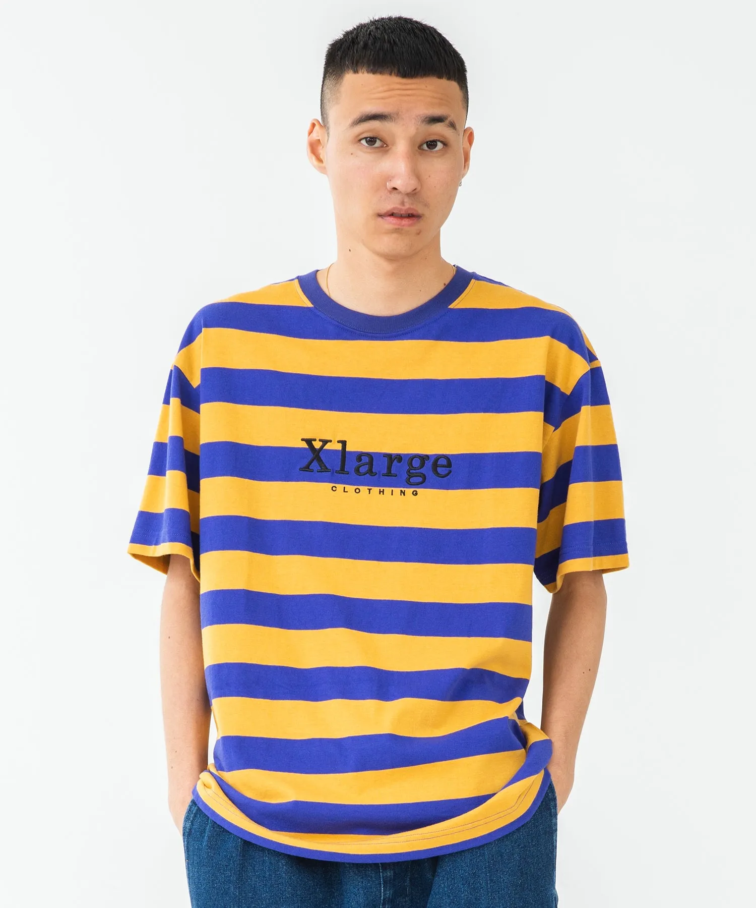 S/S BORDER TEE