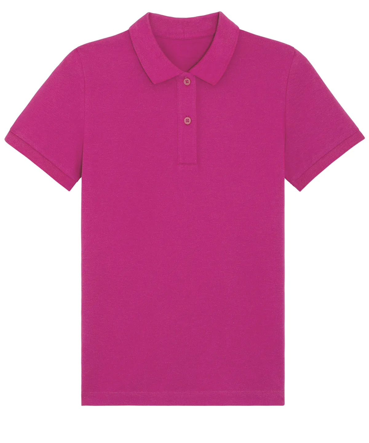 Stella Elliser womens fitted piqu short sleeve polo  (STPW333) | Orchid Flower