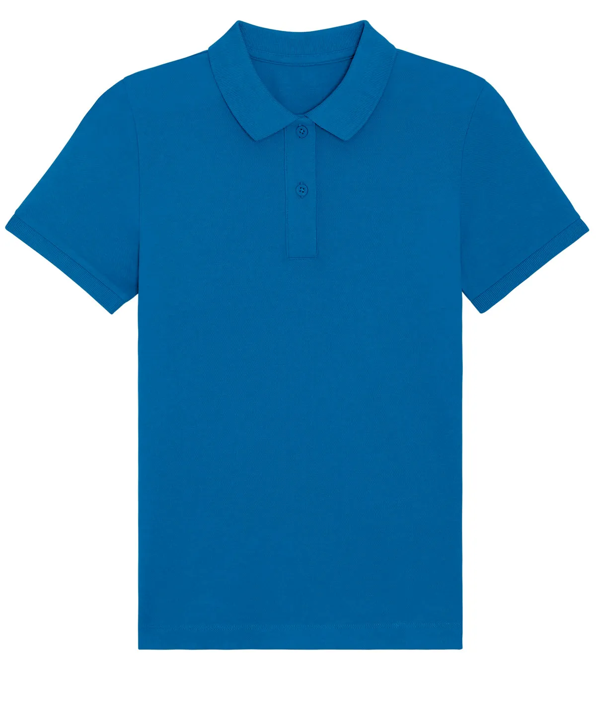 Stella Elliser womens fitted piqu short sleeve polo  (STPW333) | Royal Blue