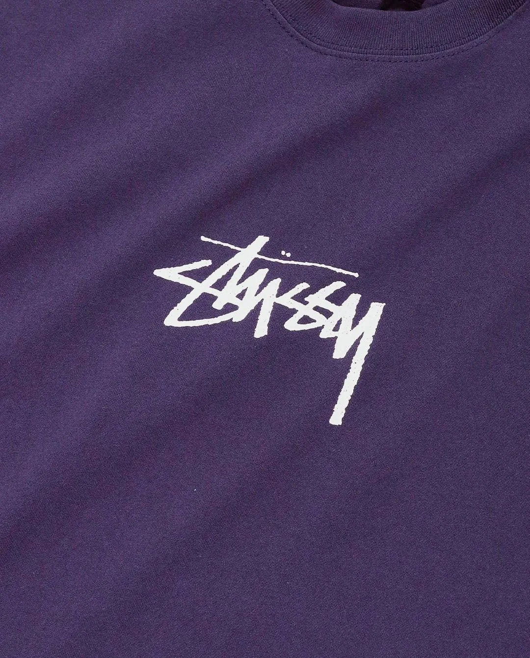 Stussy - Stock Chest T-Shirt - Grape