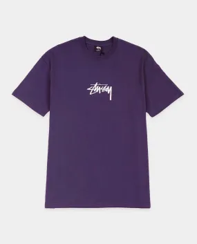 Stussy - Stock Chest T-Shirt - Grape