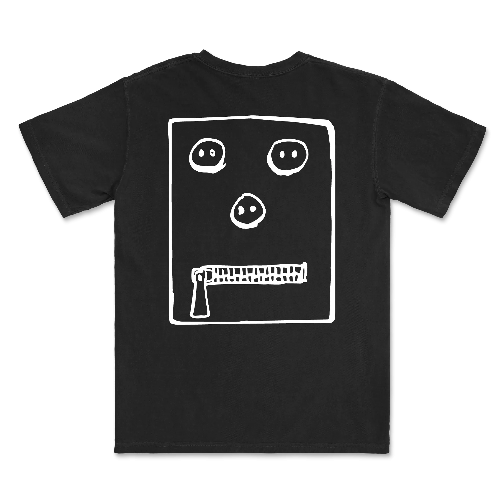 Sweat It Out / Dance Till Dawn Big Face / Black T-Shirt