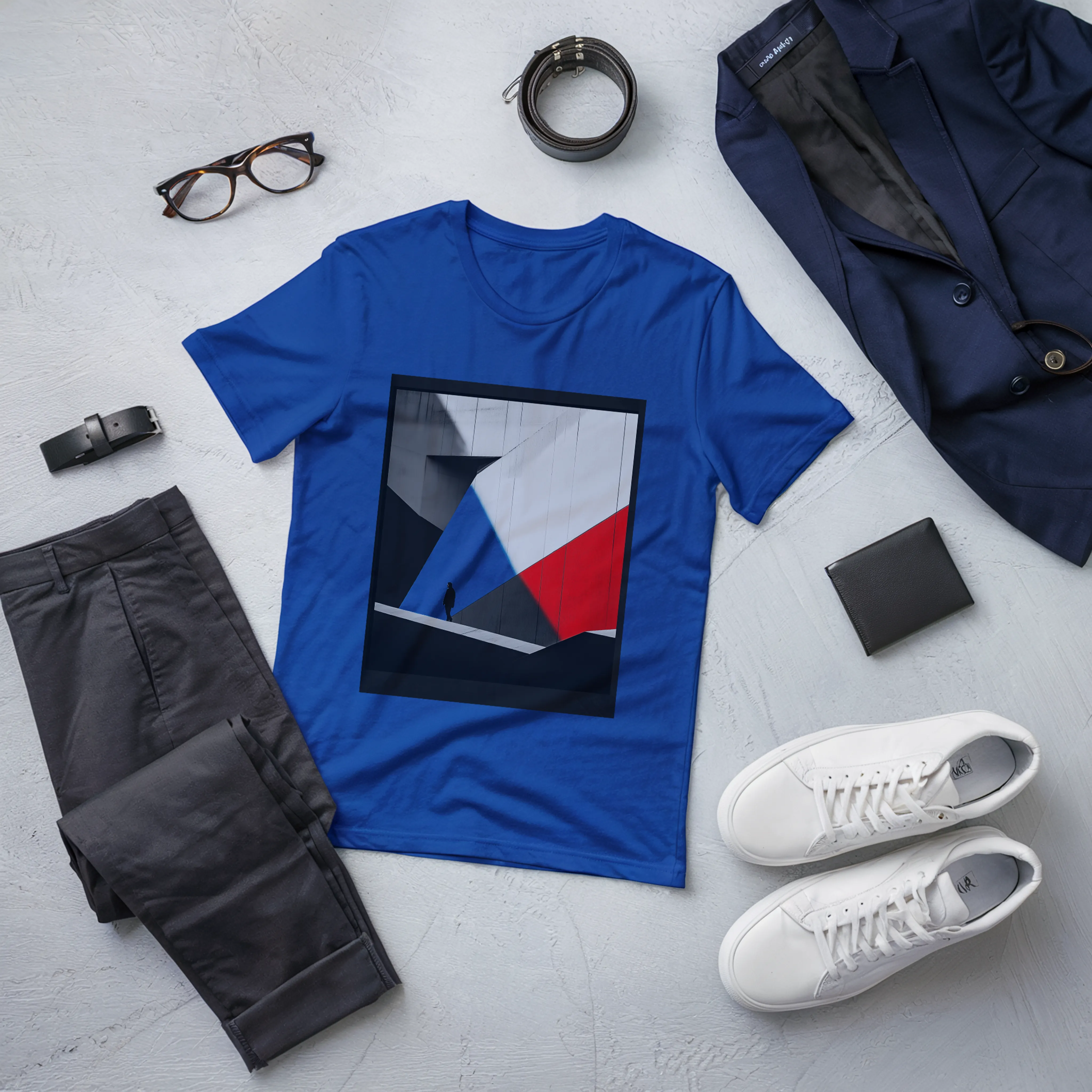 Tinted Shapes Graphic T-Shirt