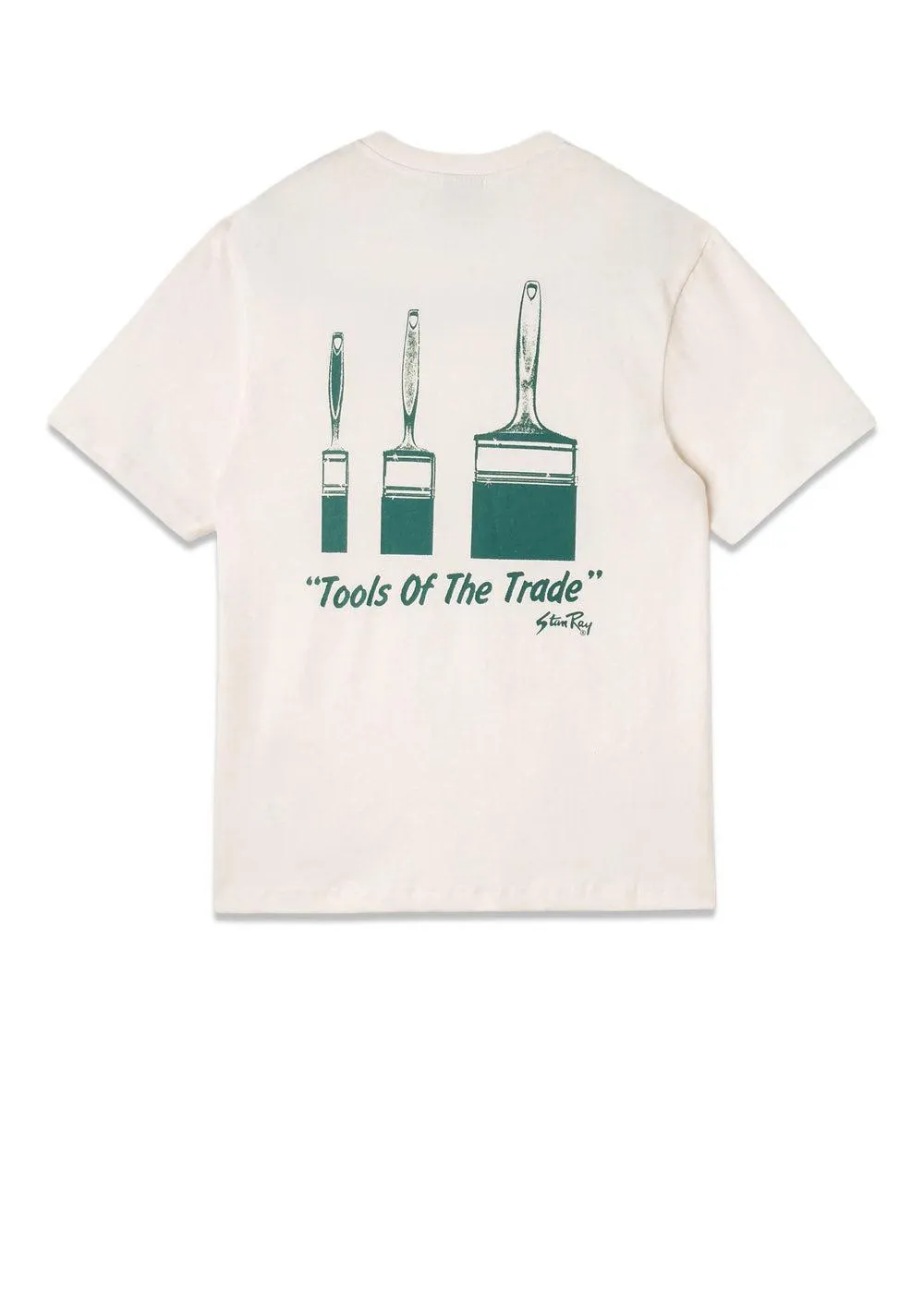 TOOLS OF THE TRADE SHORT SLEEVE TEE - Ecru