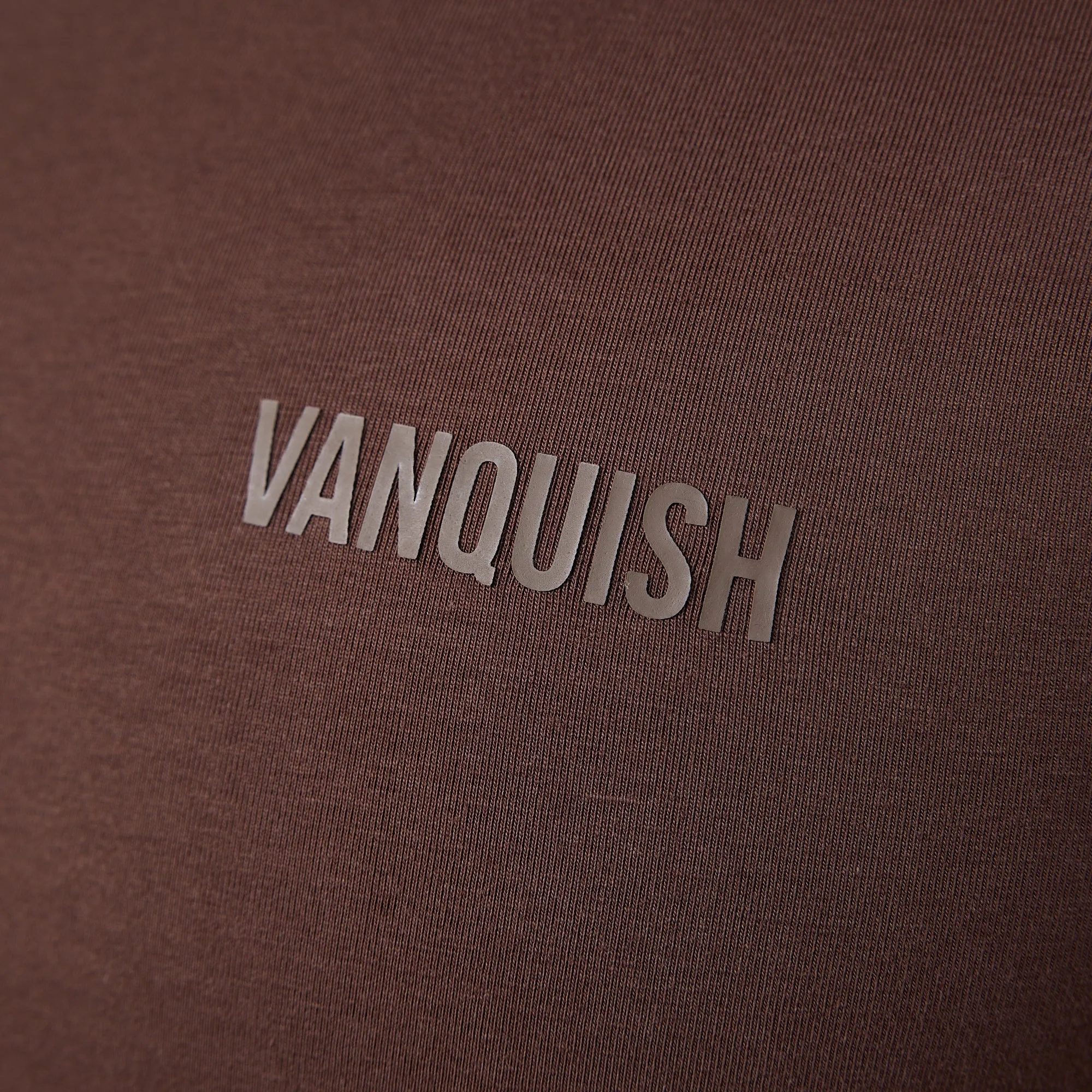 Vanquish Essential Chocolate Slim Fit Short Sleeve T Shirt