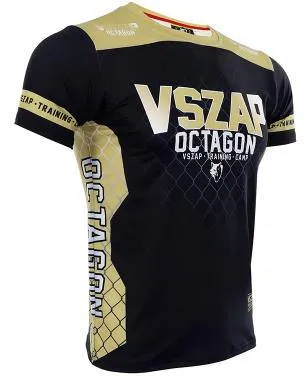 Vszap Octagon VT062 Muay Thai Dry Tech T-Shirt S-4XL Yellow