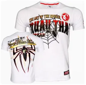 Vszap Spider VT030 Muay Thai Boxing T-Shirt S-4XL White