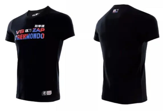 Vszap VT048 Taekwondo T-Shirt S-4XL Black