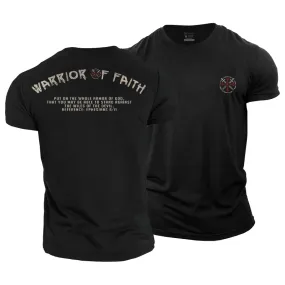 Warrior Of Faith Cotton T-Shirts