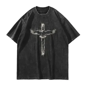 Wings Like Eagles Washed T-Shirt