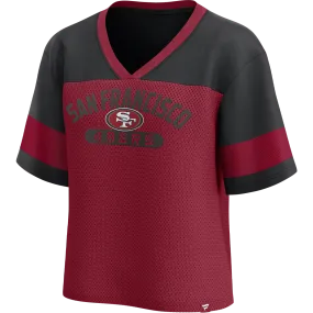 Women's 49ers Homeschool Jersey Poly Short Sleeve