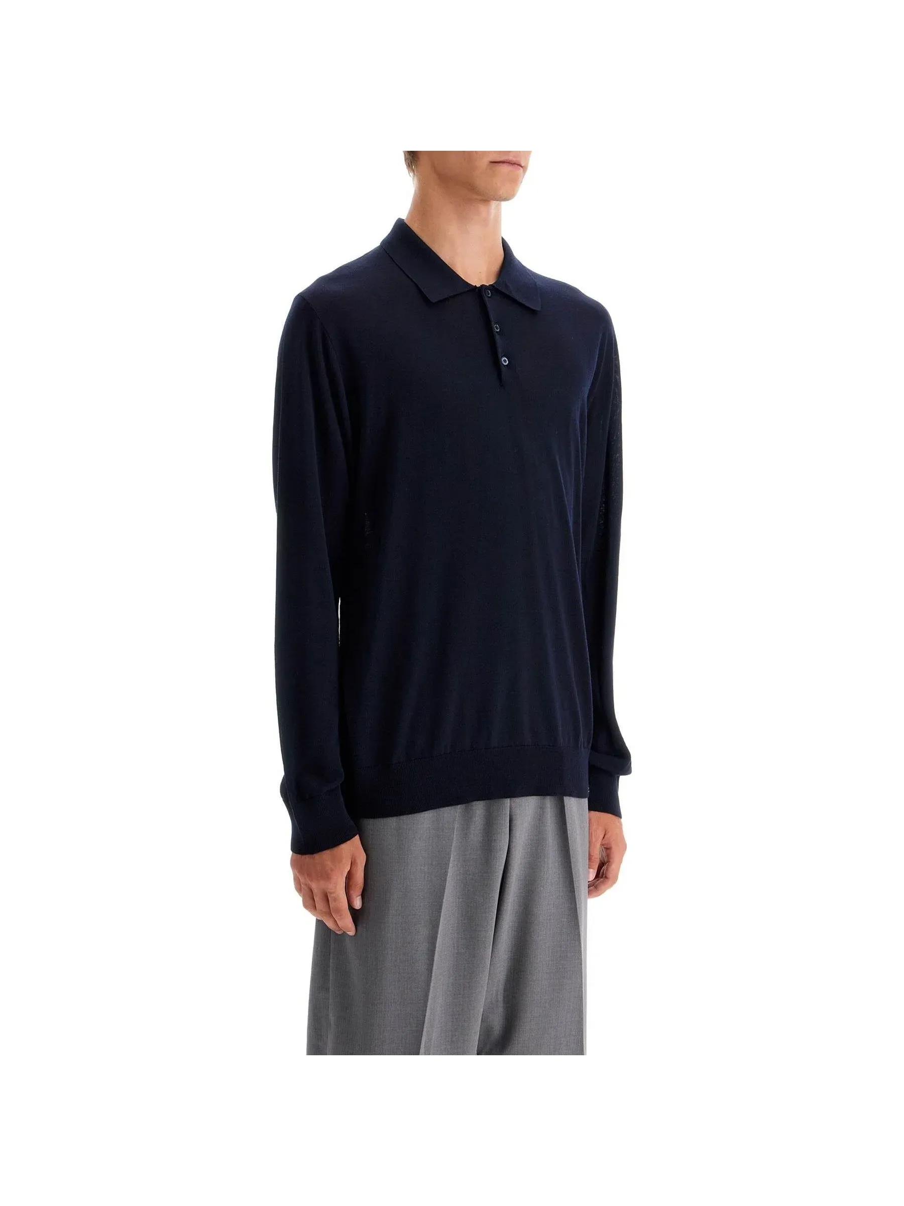Wool Polo Shirt